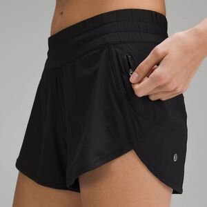 NWT Lululemon Tracker LR Shorts | Black